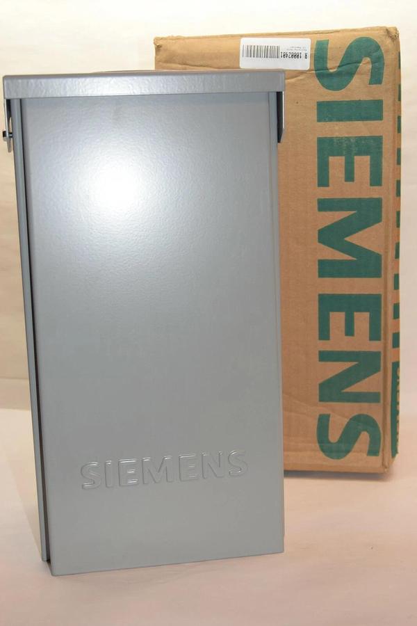 (NEW) SIEMENS 50A 50 Amp A 3W 120/240V Single Phase Power Outlet Panel 3R P37US