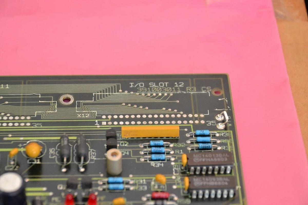 Used Bristol Babcock I/O CPU Circuit Board Card 392003-02-3 392003023 392003 Rev B