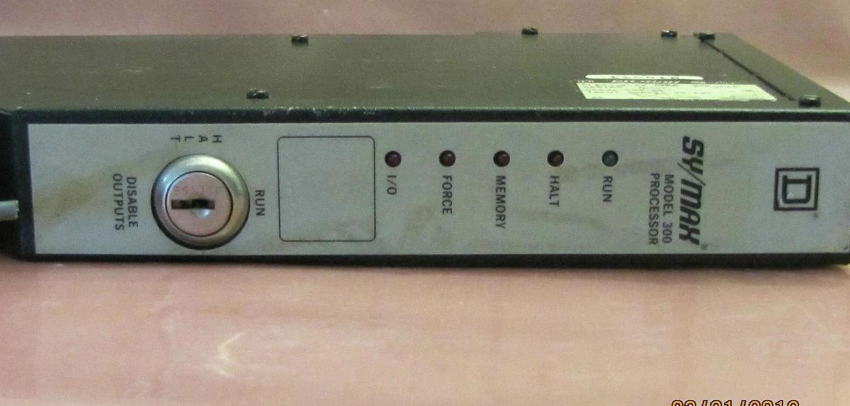 Used SQUARE D SYMAX Model 300 Processor 8020 SCP-321 8020SCP321 SCP 321