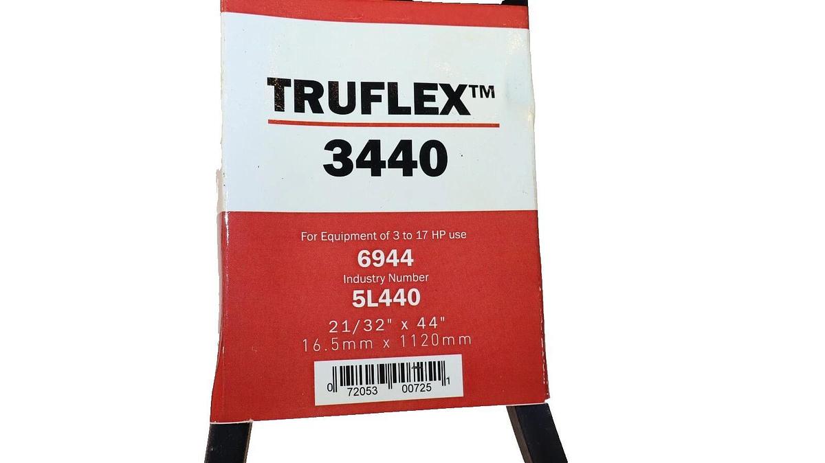 GATES 3440 , 5L440 21/32" x 44" TruFlex V-Belt (NEW)