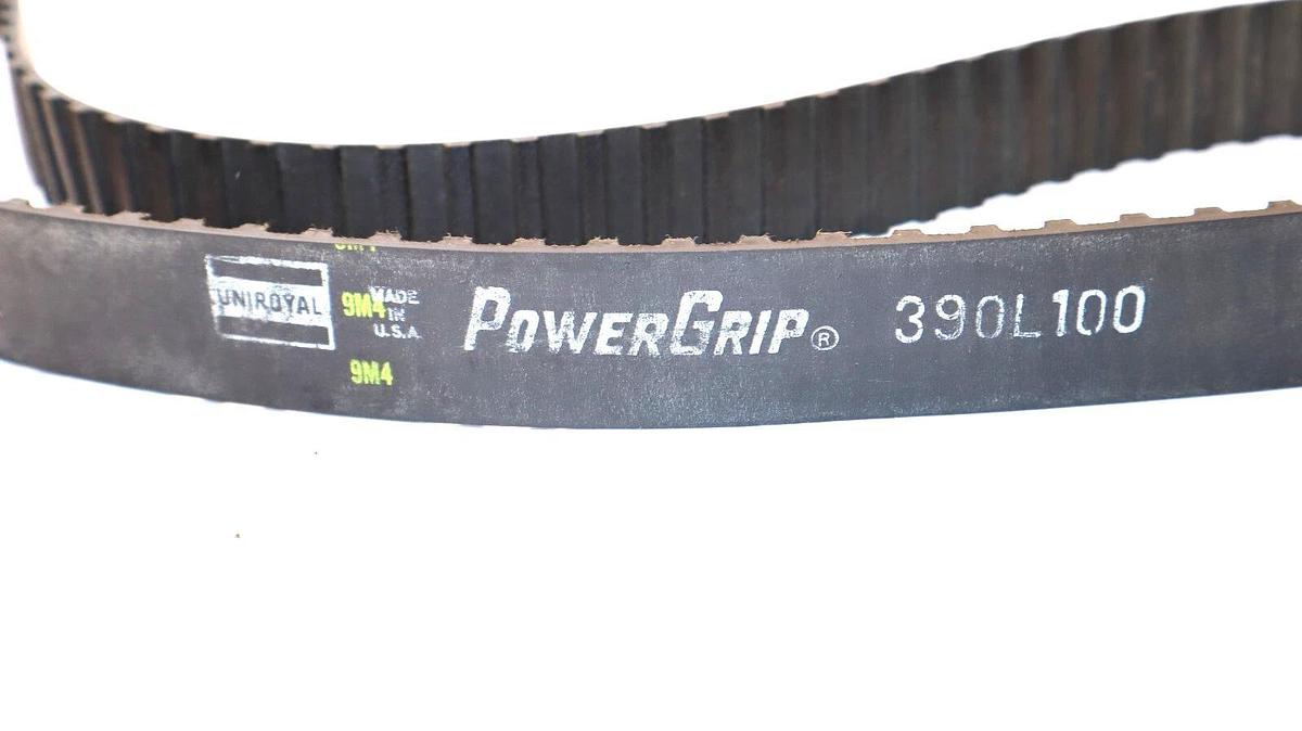 (NEW) UNIROYAL 390L100 , 390L 100 PowerGrip Timing Belt USA
