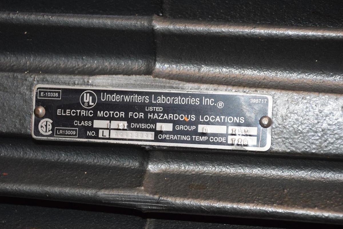 US Electrical Vertical Hazardous Motor 15HP D08-99106104-001-F 254VP 575v 3535