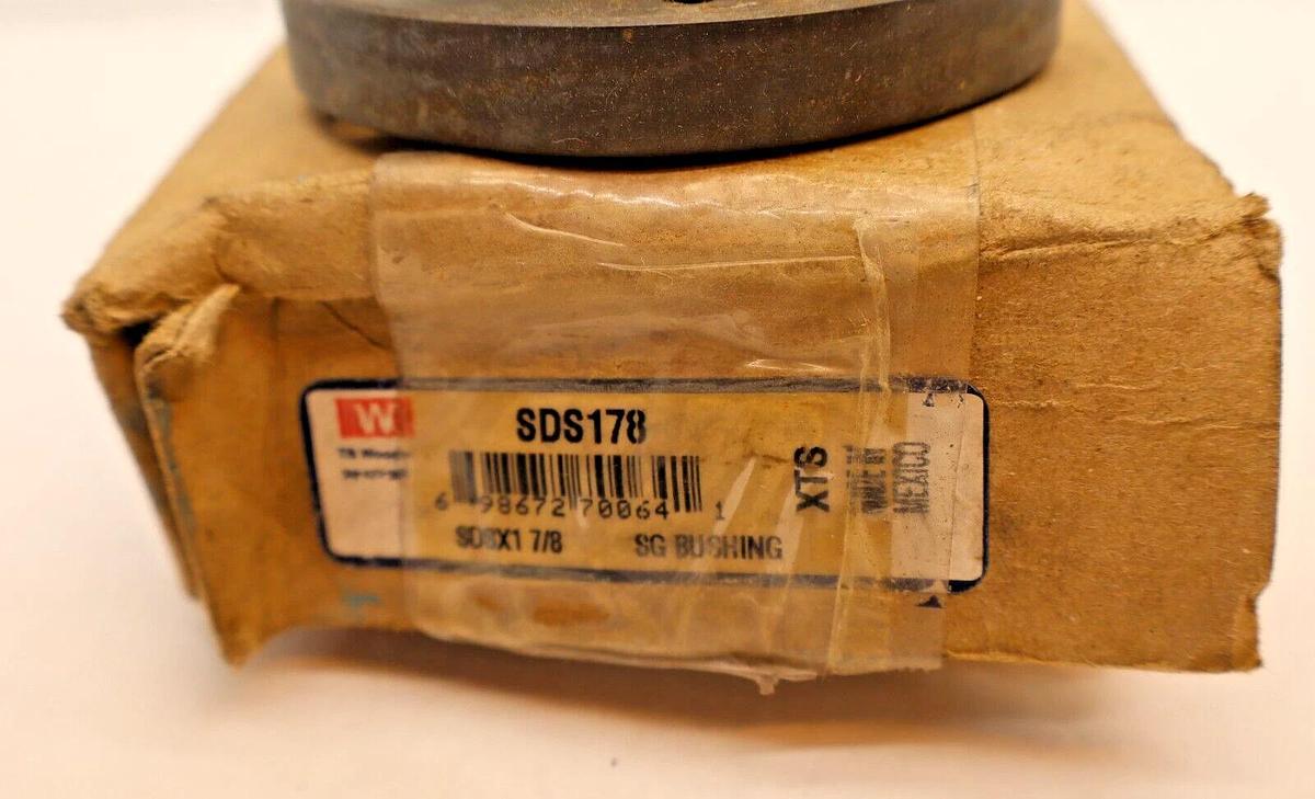 TB Woods SDS178 SDSX1 7/8 SDSX1-7/8 SG BUSHING  (NEW)