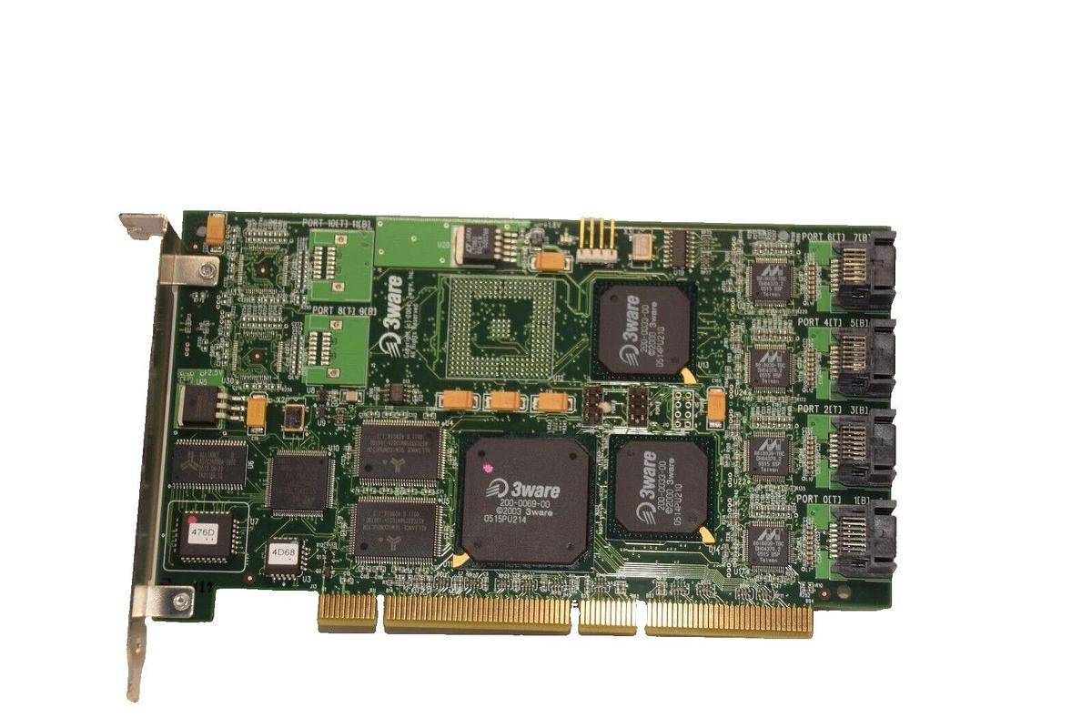 Used 3WARE 700-0141-04 A , 700014104A Controller Board