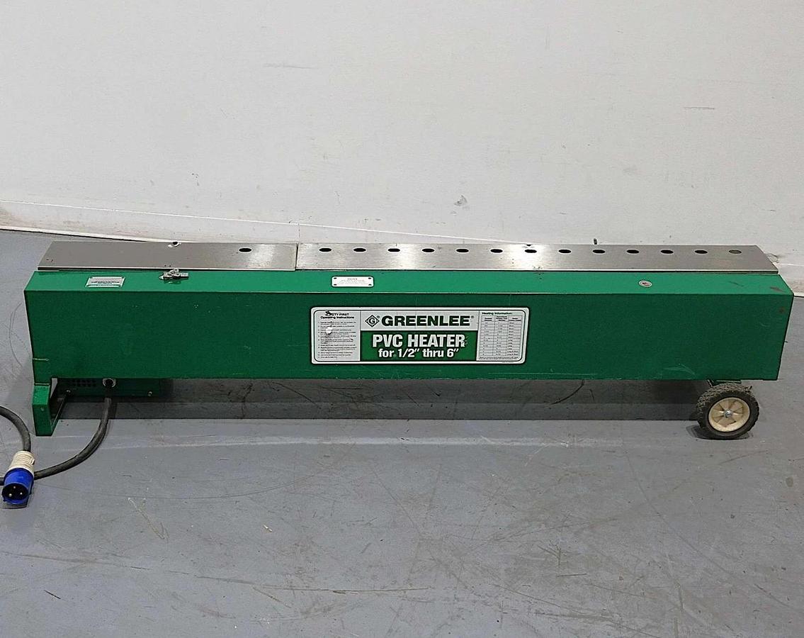 Used Greenlee 848 Electric PVC Heater with Power Drive 220/230VAC 30 Amp