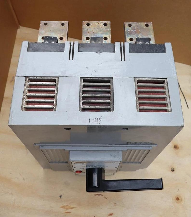 Used GE General Electric TPS253F 2500A Power Break Circuit Breaker 600v w/ 2500a Trip