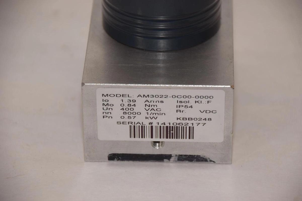 Used BECKHOFF AG2210 LP 050S-MF1-5-1B1-3S , S-10000807-F , AM3022-0C00-0000 Gearhead