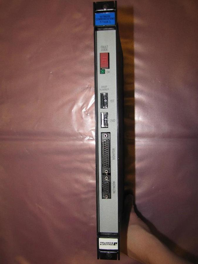 Used RELIANCE ELECTRIC NETWORK COMMUNICATIONS 57404-1G 574041G 57404 1G