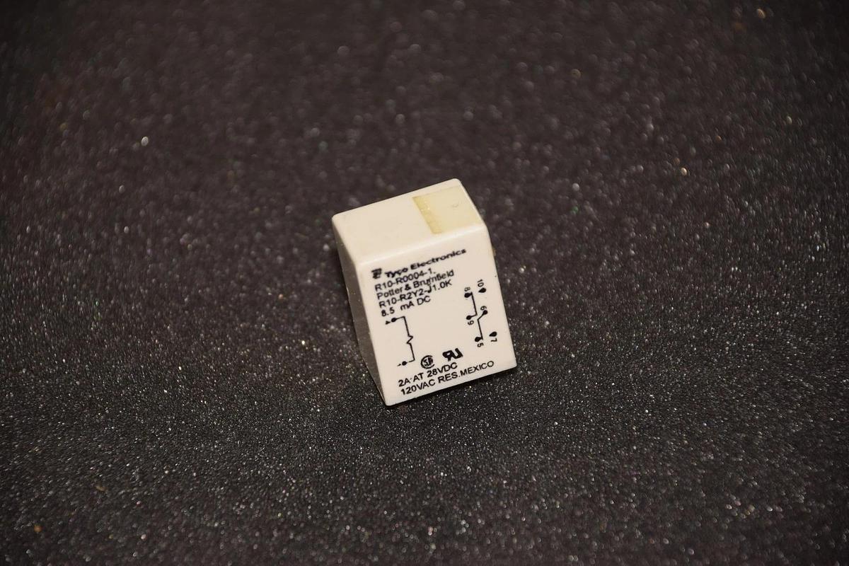 POTTER & BRUMFIELD / TYCO R10-R0004-1 R10-R2Y2-J1.0K 8.5mA 2A RELAY NEW