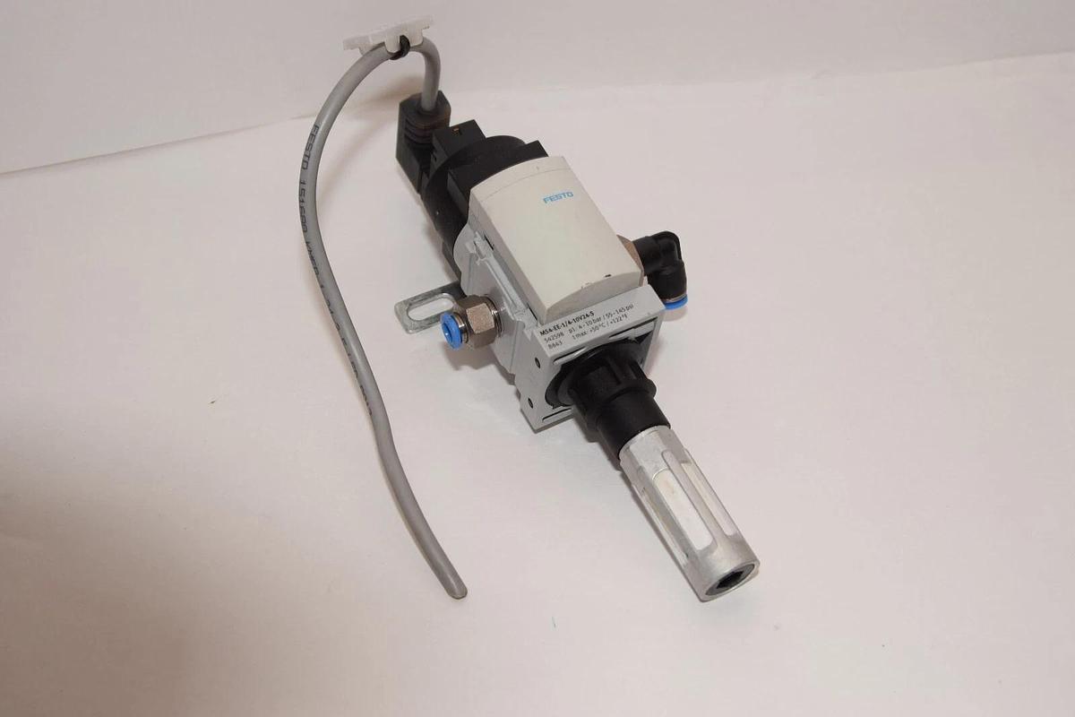 Used FESTO MS4-EE-1/4-10V24-S 542598 4-10Bar Shut Off Valve