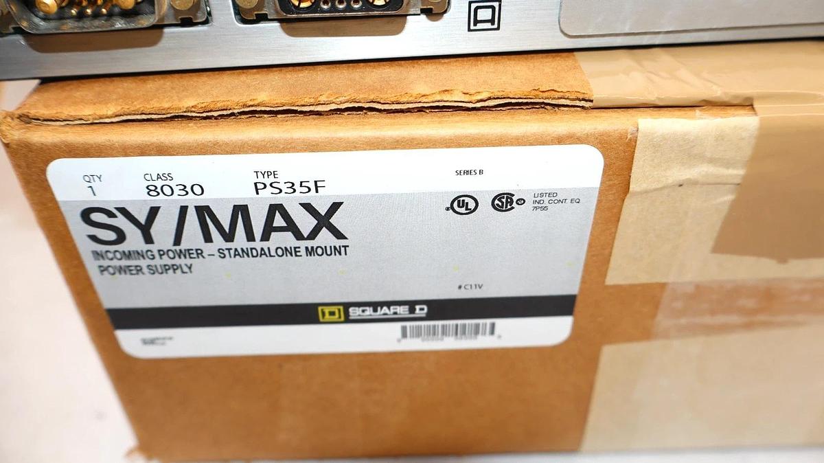 Refurbished Square D SY/MAX Power Supply Incoming 8030 PS35F 8030-PS35F Series G (Refurb)