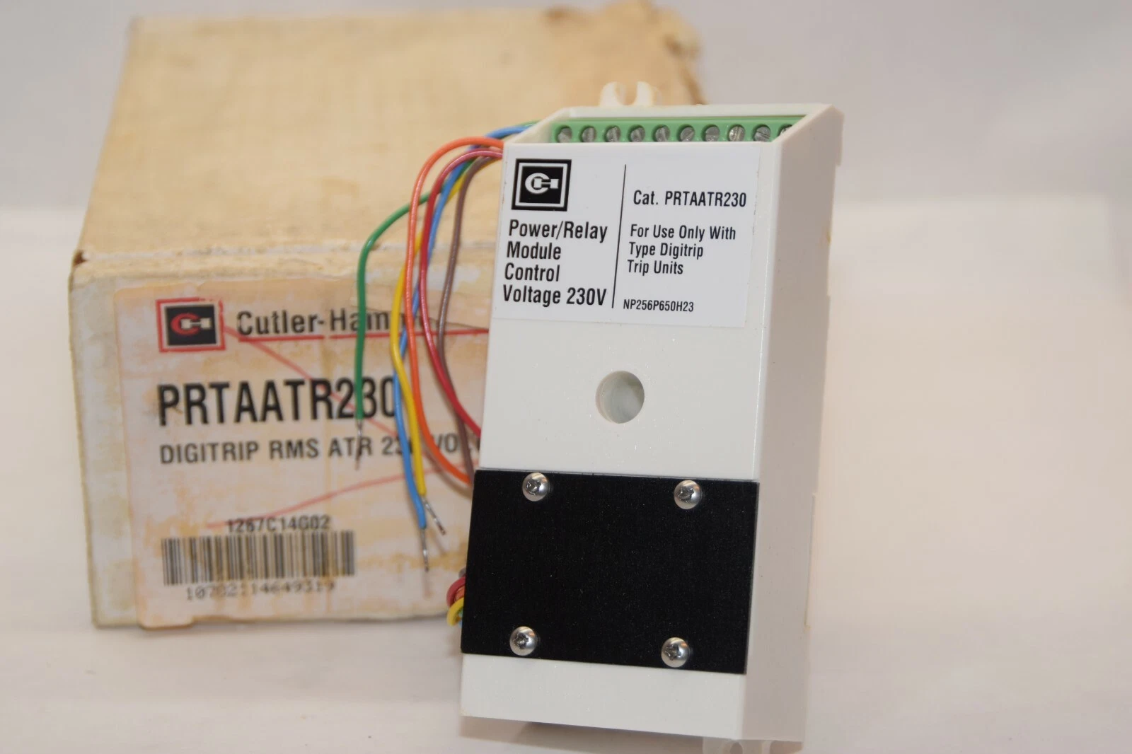 (NEW) CUTLER HAMMER Digitrip 230V Power/Relay Module Control PRTAATR230