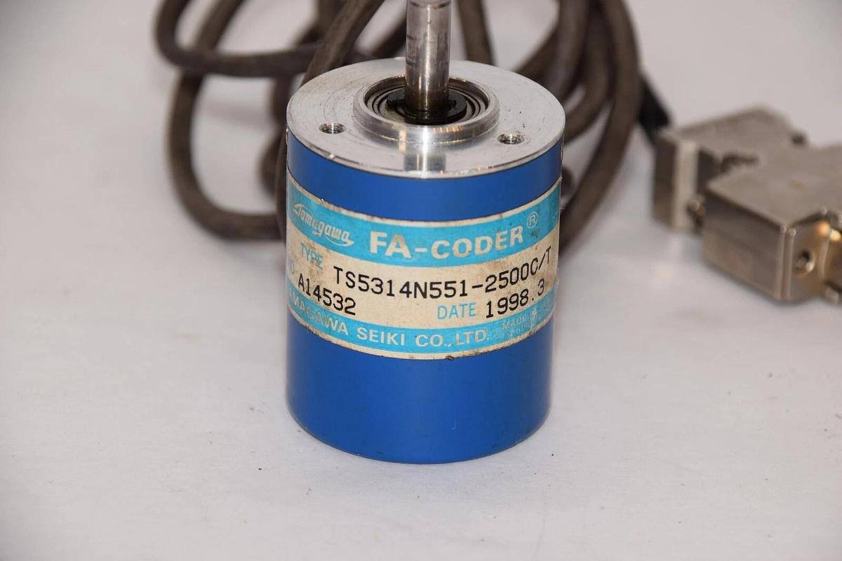 Used TAMAGAWA TS5314N551-2500C/T FA-Coder Rotary Encoder