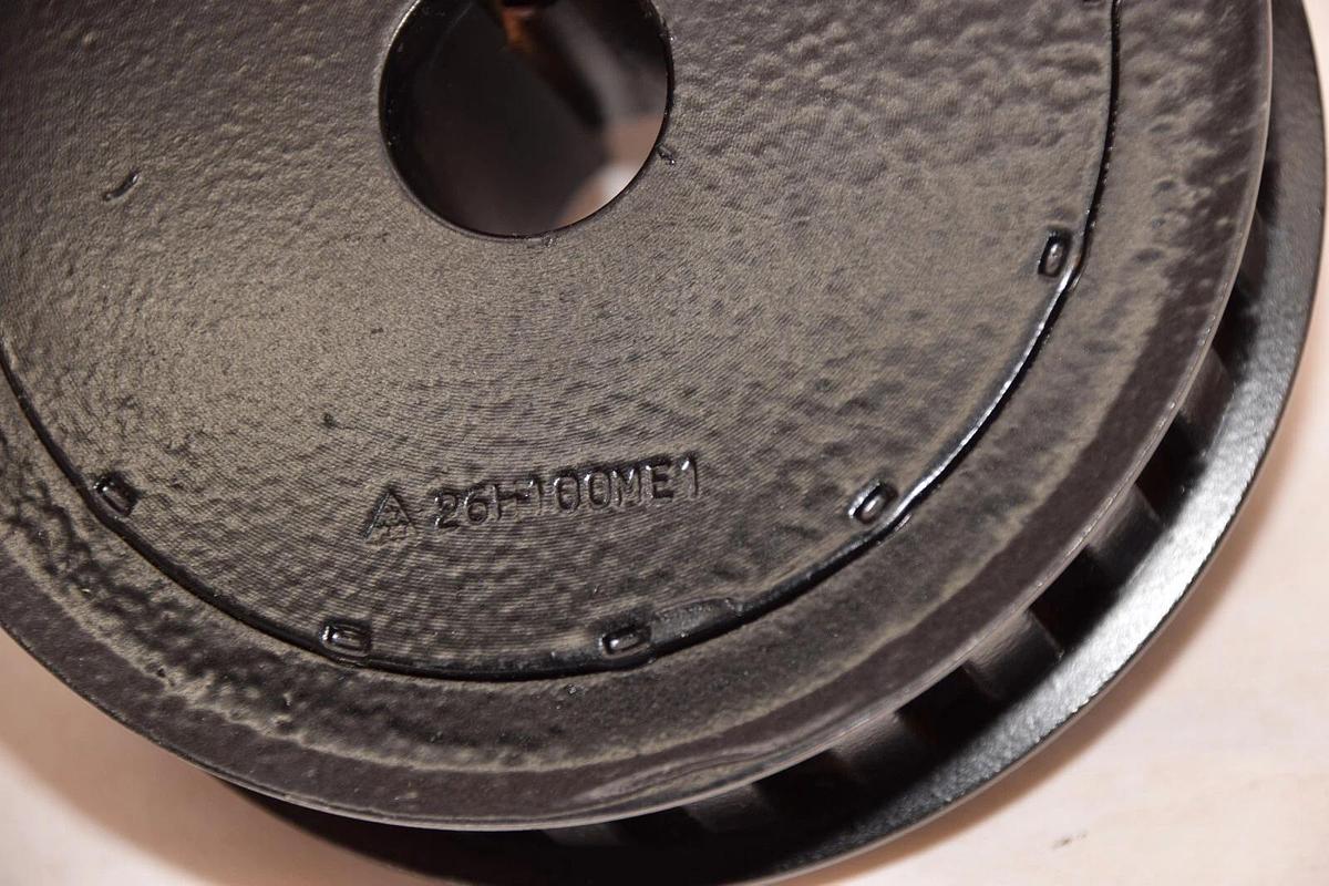 (NEW) 26H-100ME1 , 26H100ME1 55/64" Bore 26 Teeth Time Belt Pulley