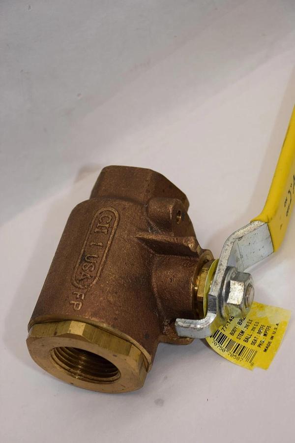 (NEW) APOLLO 77-145-01 , 7714501 Bronze  1" NPT Ball Valve