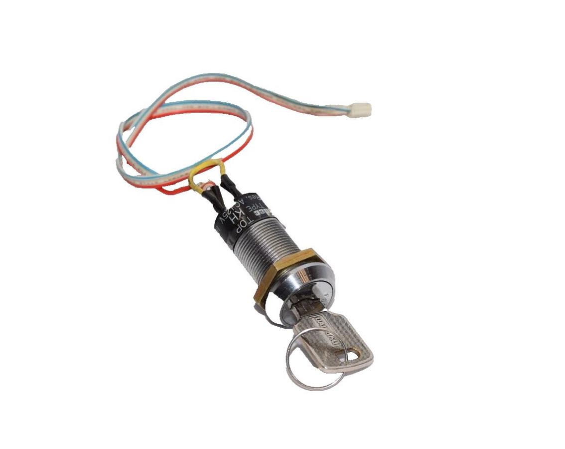 Used IDEC TYPE KH 125Vac 1A Key Switch