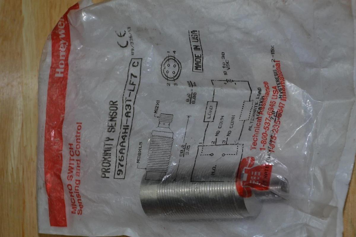 Used Honeywell Micro Switch Proximity Sensor 976AA4HI-A3T-LF7 C 976AA4HI NEW