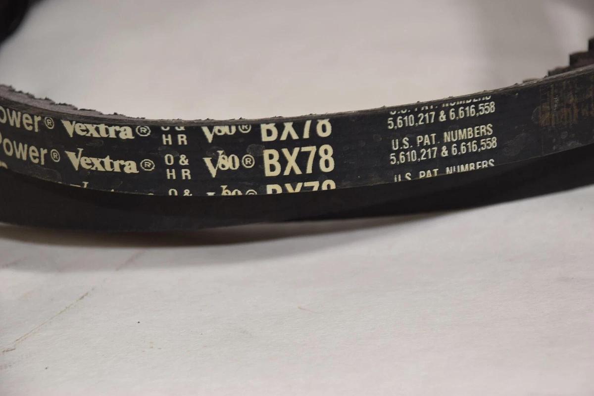 Used (NEW) GATES BX78 , BX-78 , BX 78 , 9013-2078 Tri-Power Cog V-Belt USA