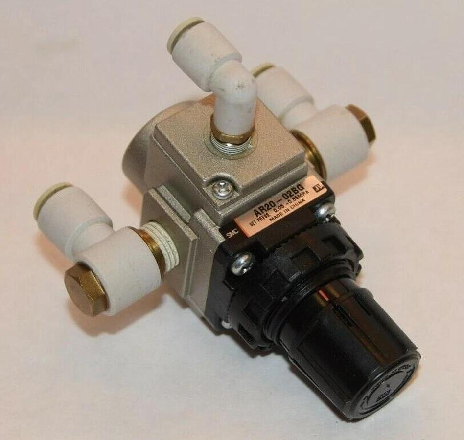 Used SMC AR20-02BG AR2002BG 0.05-0.85MPa Air Pressure Regulator