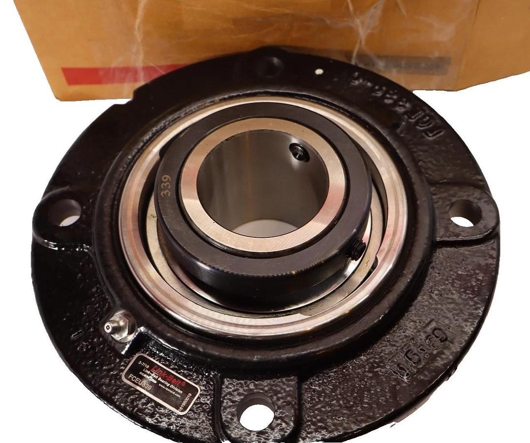 Rexnord Link-Belt Link Belt Linkbelt Flange Block Bearing FCEU339 2-7/16 (NOS)