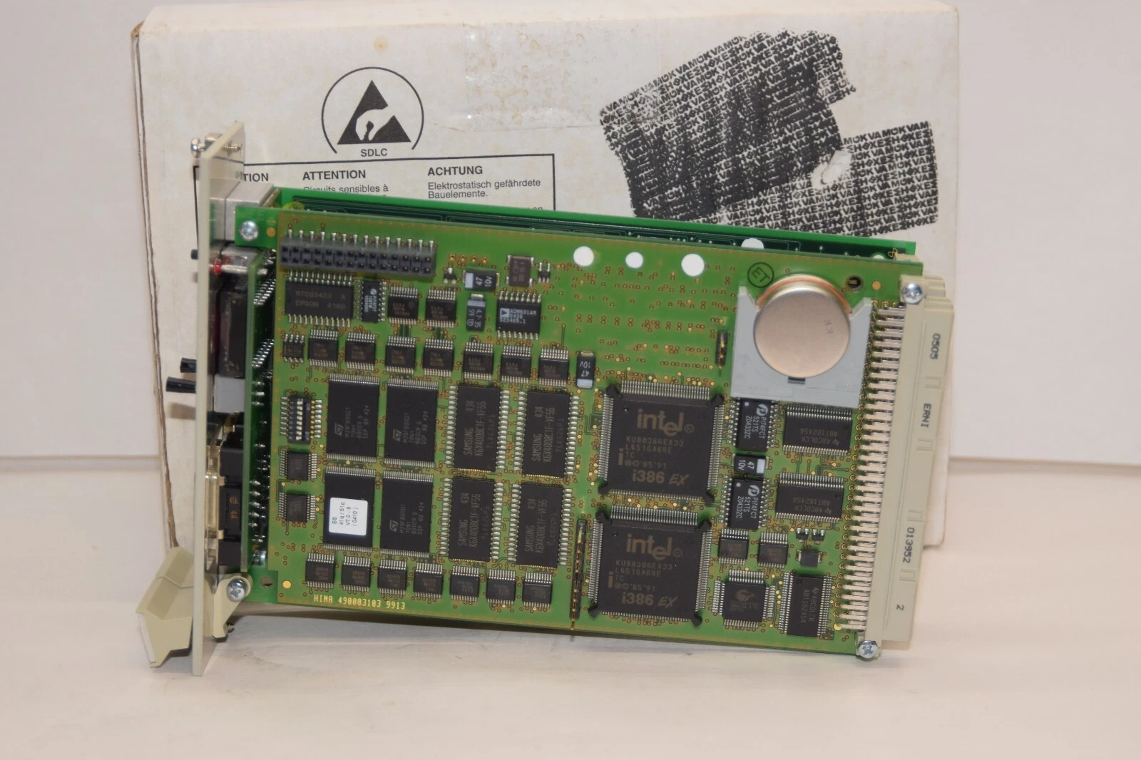 (NEW) HIMA F8650E 98 4865064 Rev 01 Central Module