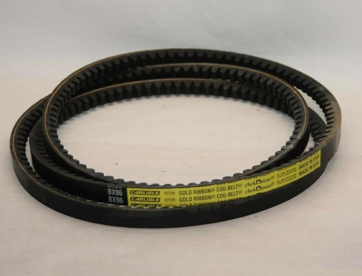 (NEW) CARLISLE BX96 Gold Ribbon USA Cog V-Belt