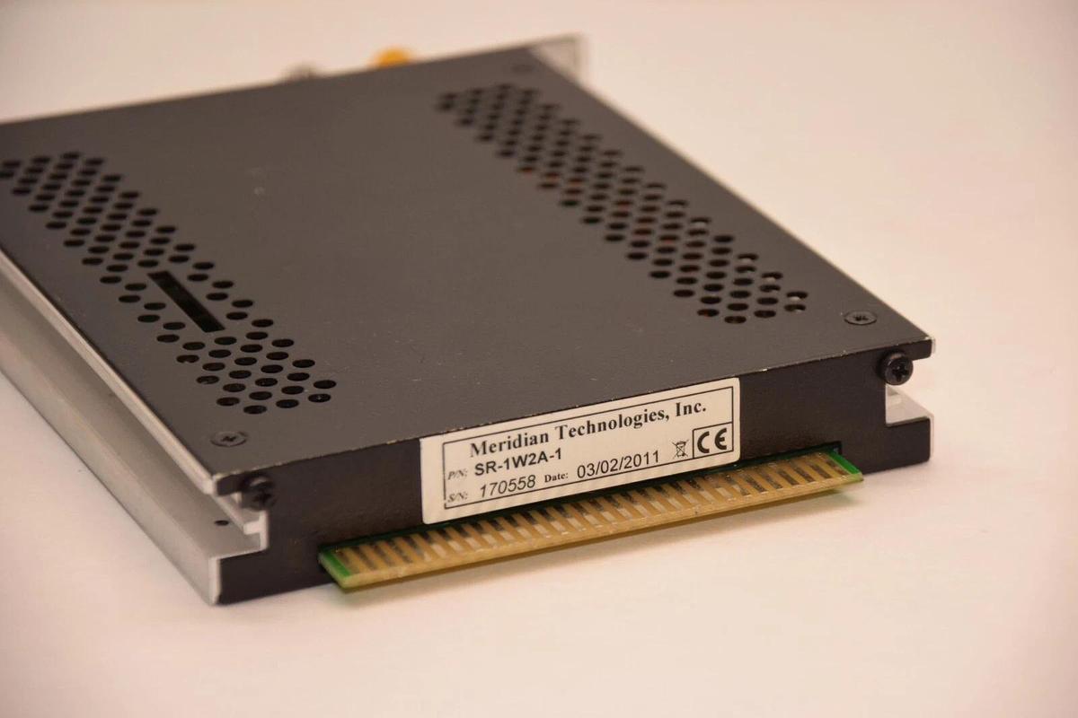 Used MERIDIAN TECHNOLOGIES INC. SR-1W2A-1 Fiber Transmission System (Receiver)