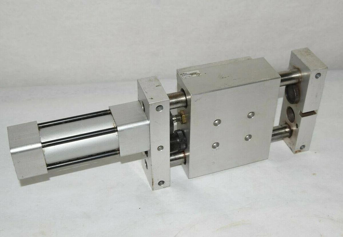 Used PHD SGD14X2-BB-DB-GY SGD14X2-BB-DB-GY-H4 Pneumatic Slide & Cylinder
