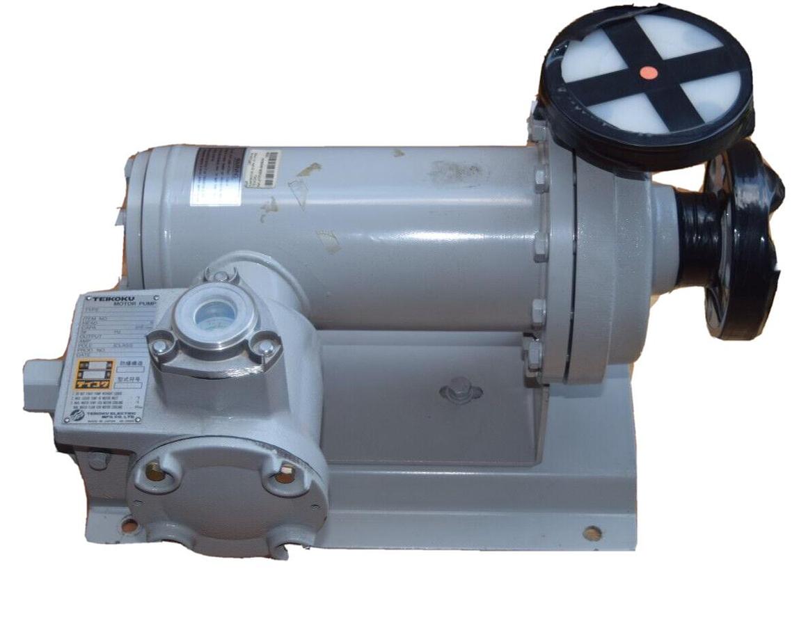 Used Teikoku Motor Pump F41-217C4DM-0405S1-AV Head: 140ft 53gal/min 3ph 460v 3.4kw