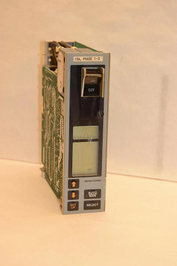 Used BARBER COLMAN UPGX-1-64-153-01 15A HOT RUNNER TEMPERATURE CONTROL CARD MODULE