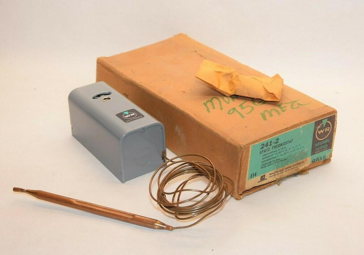 (NEW) WHITE RODGERS 241-2 2412 Space Thermostat