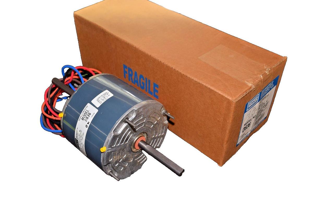 FASCO D836 1/3 HP 1.8 A 230V 60HZ 1075-900-750 RPM BLOWER MOTOR NEW