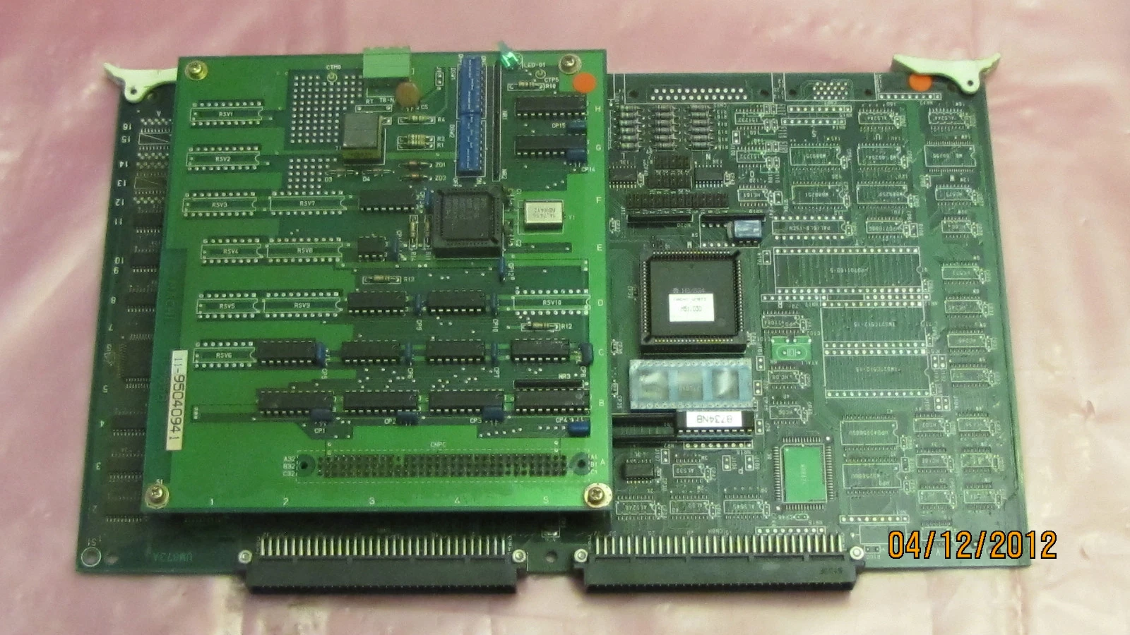 Used NACHI CIRCUIT BOARD UM873A WITH NACHI CIRCUIT BOARD UM858