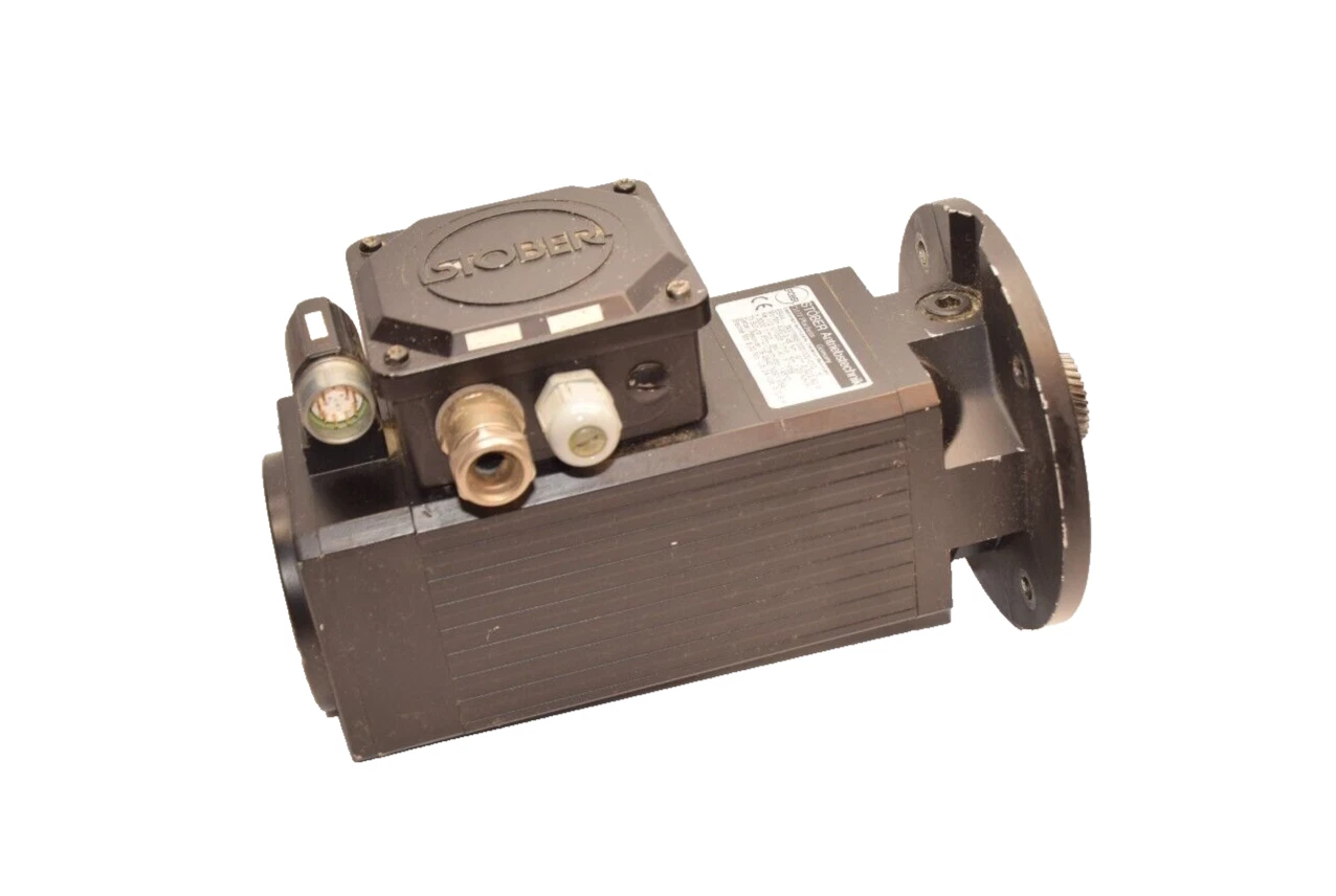 Used STOBER Stöber ES44 3207995/000/000-010/5 300rpm 1.23Nm Servo Motor