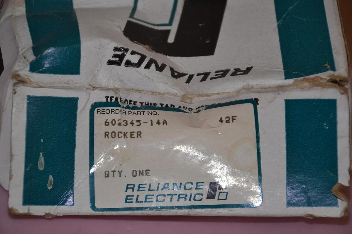 Used Reliance Rocker 602345-14A 602345 14A 60234514A