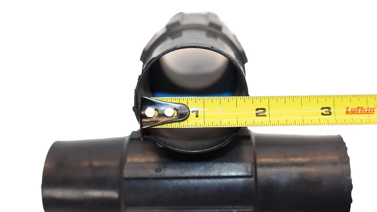 1-1/2" PVC Coated Coupling Body Fitting Coupling (New - Lot of 2)