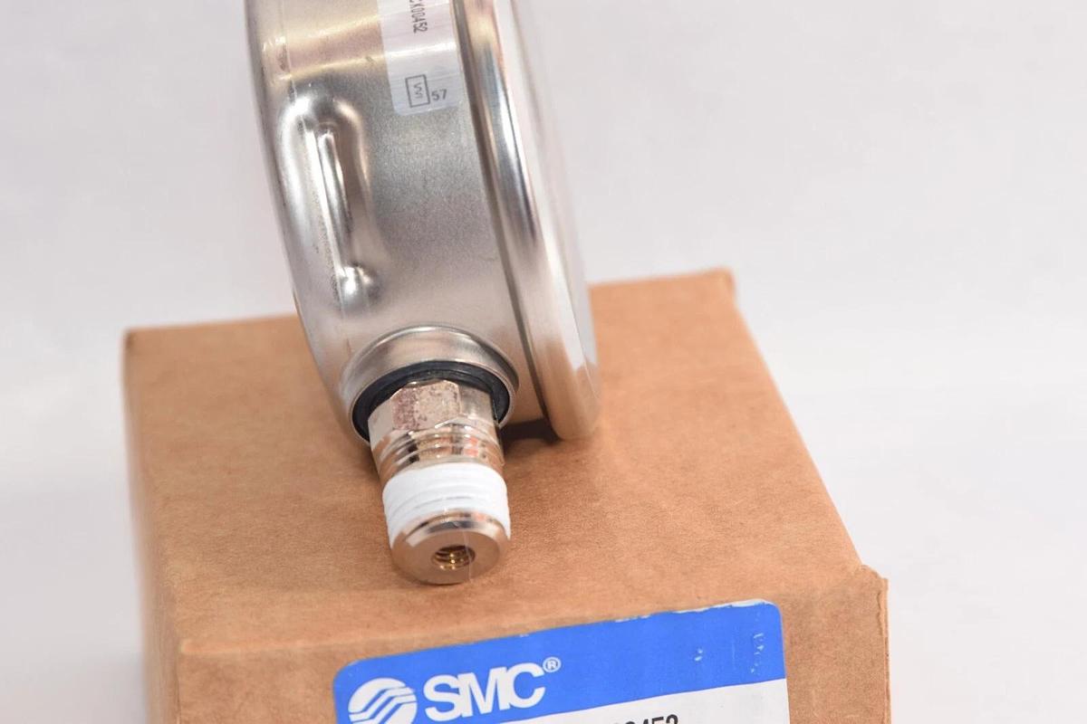 (NEW) SMC GAUGE-2.5"-CCK00452 CCK00452 2.5" Face -30 to 0 mm HG Special Gauge