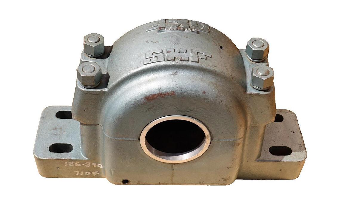 SKF 4 Bolt Split Pillow Block Bearing HOUSING ONLY SAF634N SAF 634N 5-15/16" NOS