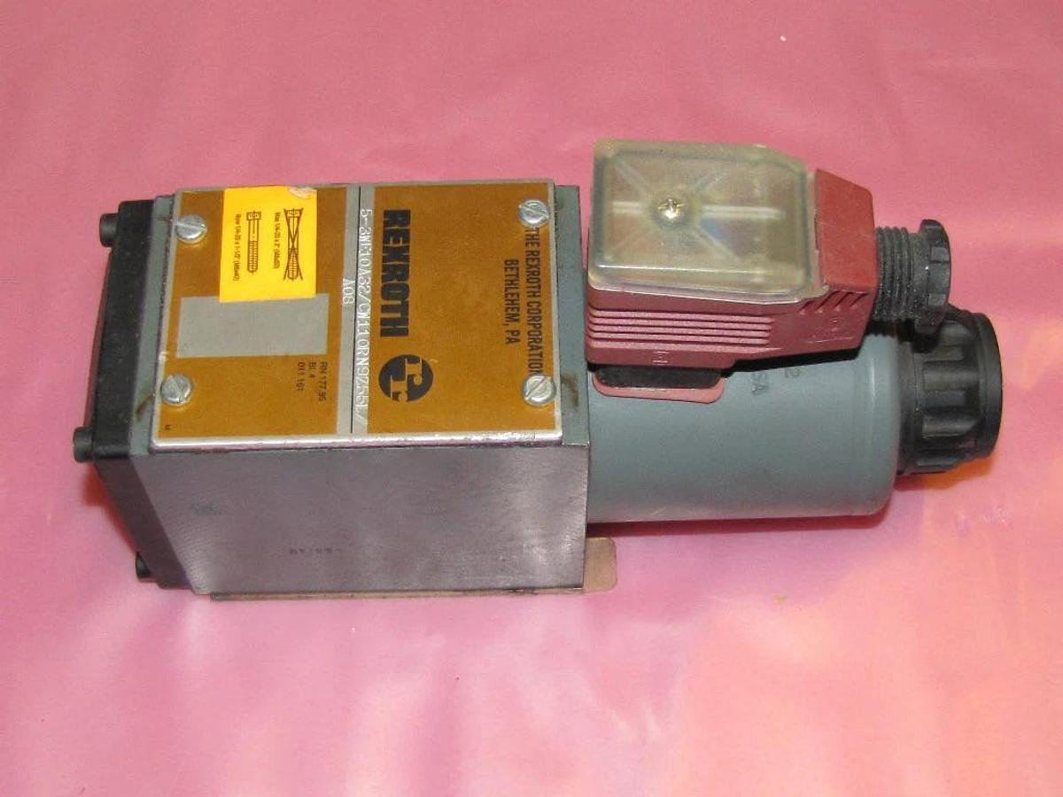 REXROTH VALVE 5-3WE1OA32/CW11ORN9Z55L/A08 NEW