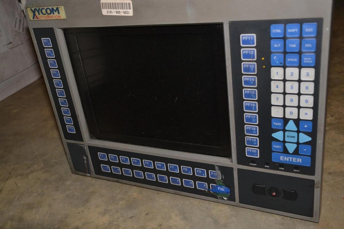 Used XYCOM 3512-KPM 12.1 INCH COLOR OPERATOR INTERFACE