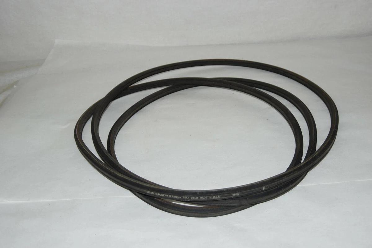 (New) Gates BB158 Double V Belt USA BB 158 BB-158 V-Belt Vbelt