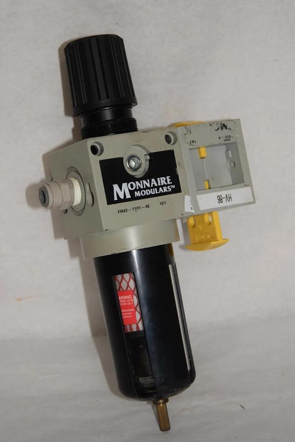 Used MONNAIRE MODULARS / MONNIER FR32-1101-4E 0-160psi Filter Regulator