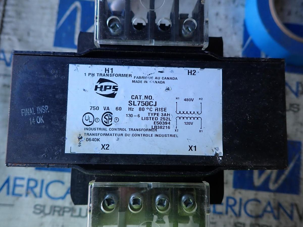 Used ACME TB-54524 TB54524 100Va 50/60Hz Transformer