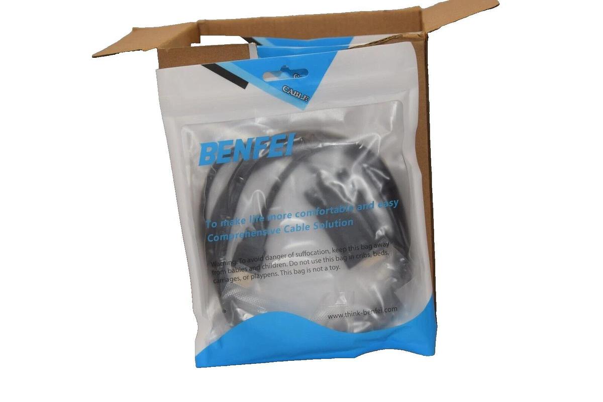 (NEW) BENFEI B_181black-10P B_181 HD to VGA Adapter Cable