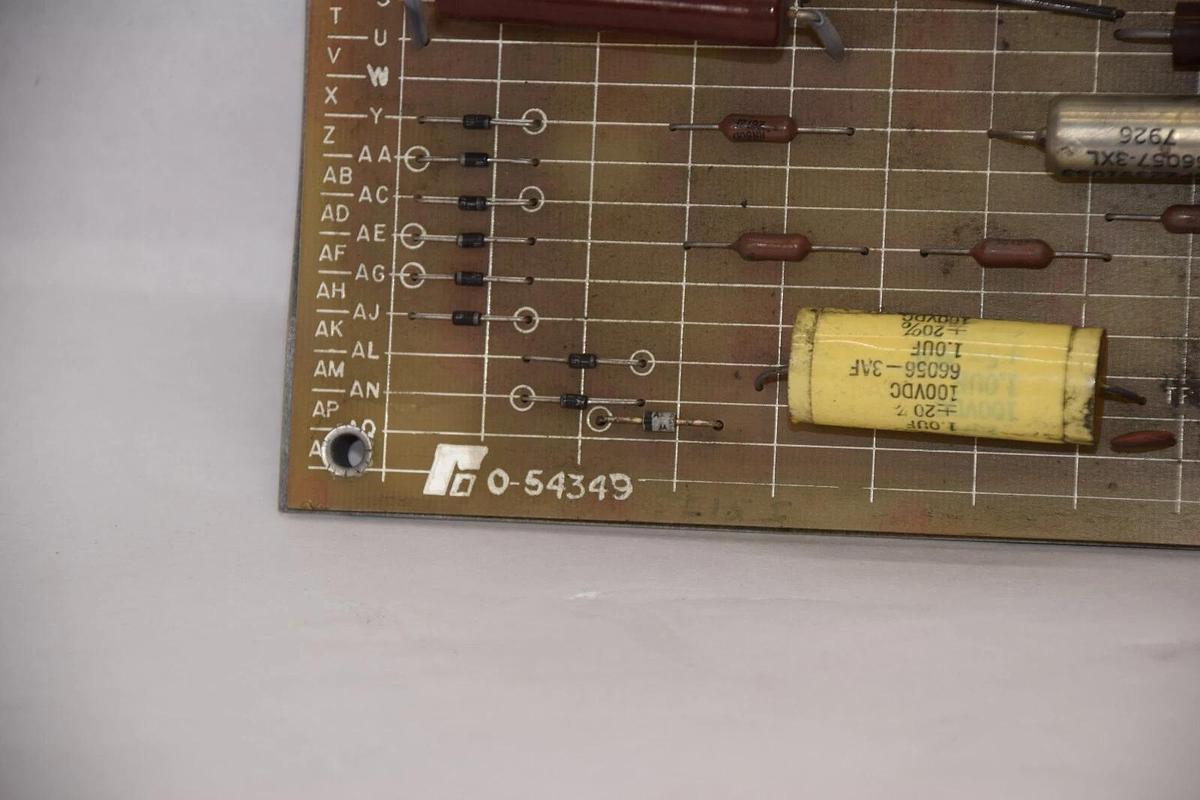 Used RELIANCE ELECTRIC 0-54349 , 608822 60A , 60882260A Phase Sequencer Circuit Board