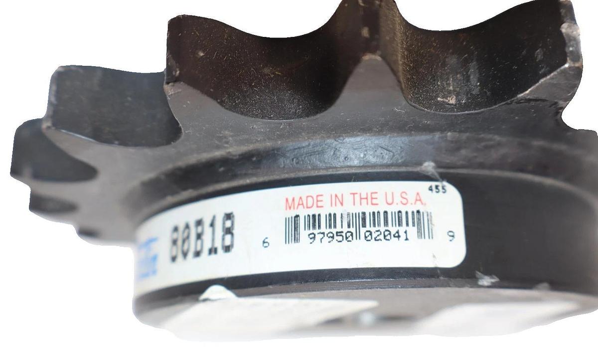 Martin 80B18 18 Teeth 1" Bore Sprocket (New)