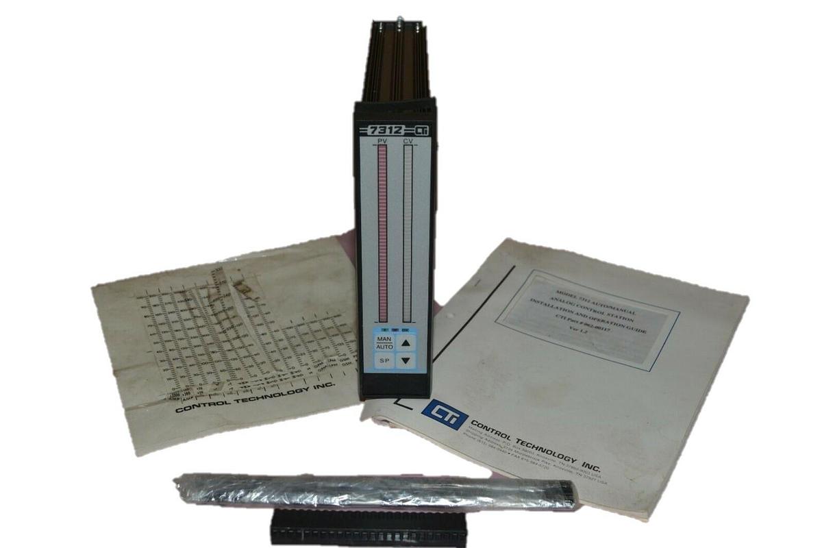 Control Technology Operator Interface 7312 C.3 115/230 VAC .25A 0.25 A AMP NEW