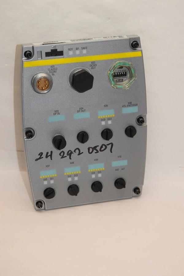 Used Siemens Sinamics Control Unit CU240D-2 DP-F 6sl3544-0fb21-1pa0  Vers.B01/V4.7