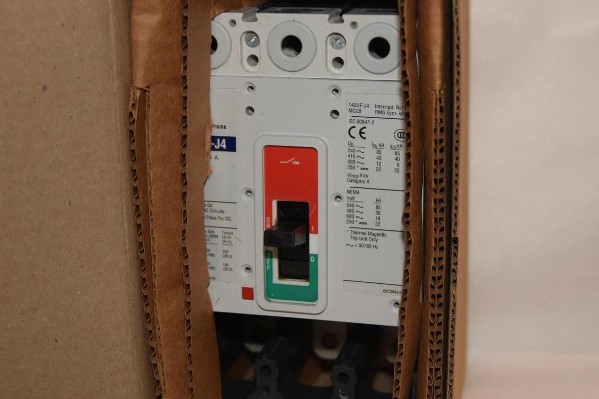 ALLEN BRADLEY 140UE-J4X3 140UEJ4X3 Ser A 3P Circuit Breaker - Frame Only NEW