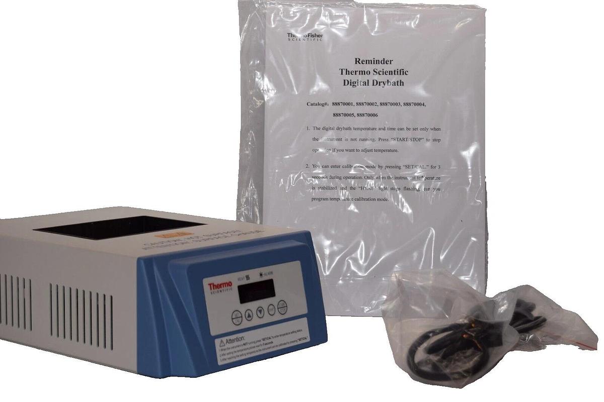 Thermo Scientific 88870001 Drybath Dry Bath Standard 1 Block 100-120v  (NEW)